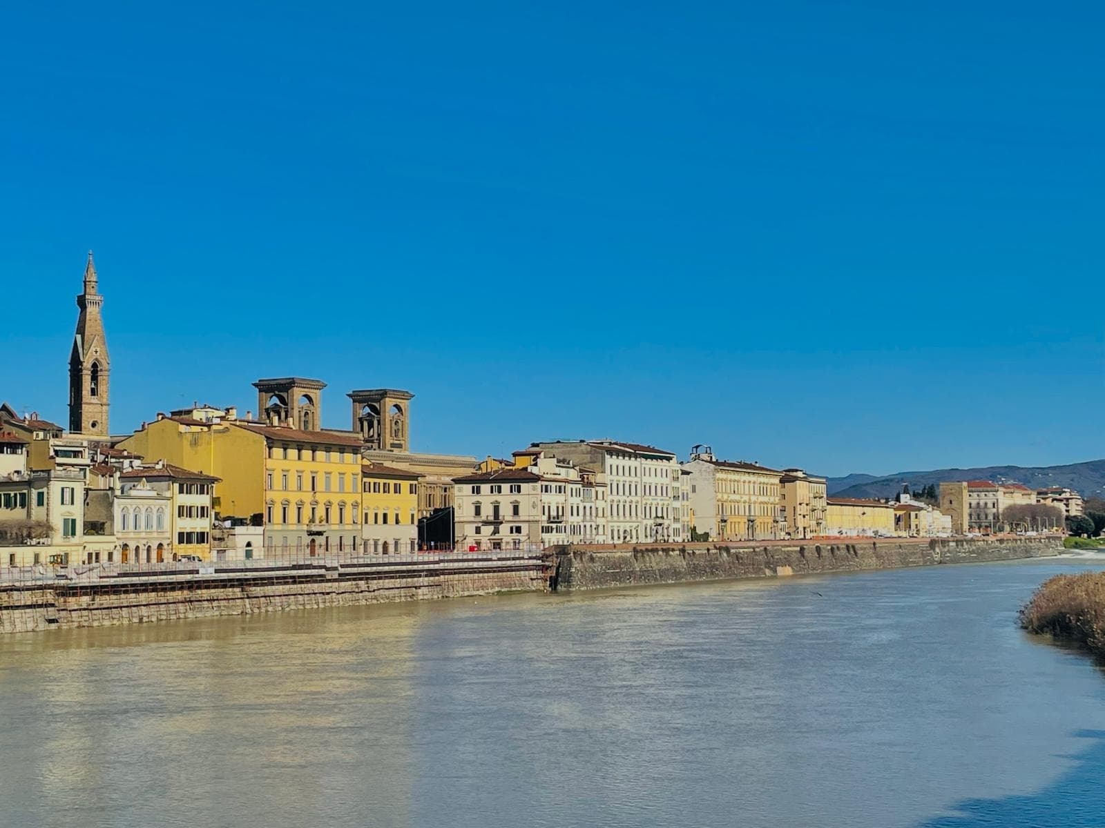 Oltrarno district in Firenze